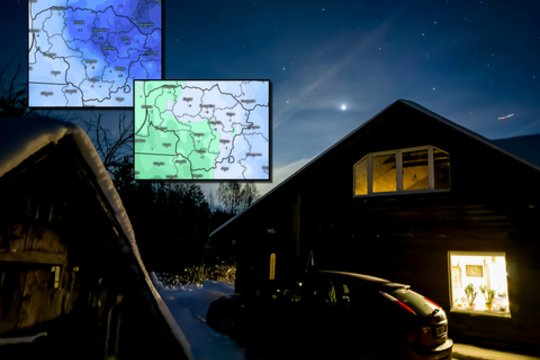Dėl ateinančios nakties – sinoptikės žinia: gali būti šalčiausia šią savaitę