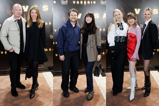 Lietuviško serialo premjeroje – būrys garsenybių: atvyko ir Vaidas Baumila