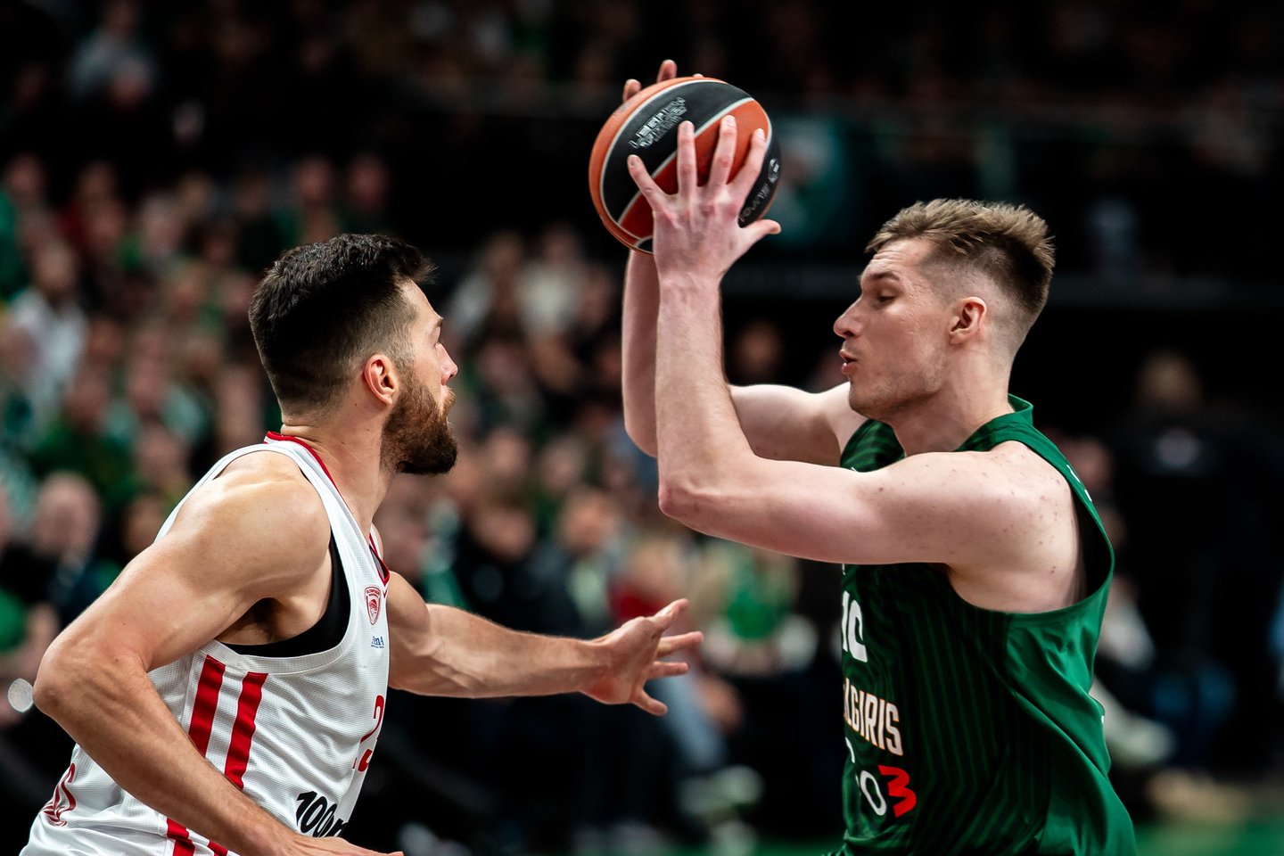 Kauno „Žalgiris“ kovoja su Pirėjo „Olympiakos“