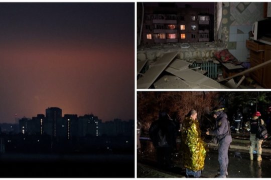 Ukrainiečiai išgyveno dar vieną neramią naktį: rusų smūgiai vien Kyjivu neapsiribojo