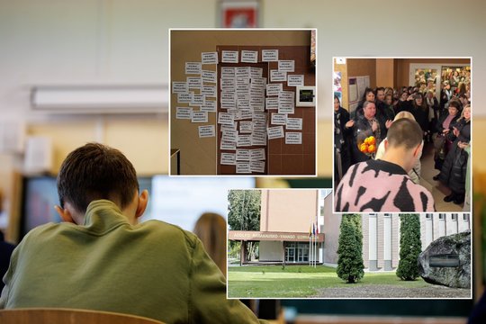 Mokytojai siekia nušalinti Alytaus gimnazijos direktorių: pažėrė kaltinimų