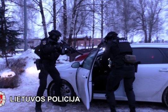 Klaipėdoje sulaikyti du policijai žinomi vyrai – rastas didelis kvaišalų kiekis