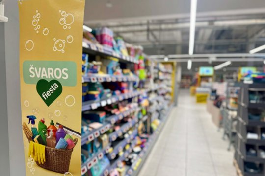 Kvepia švara ir akcijomis: „Iki“ vyksta lauktoji „Švaros fiesta“ su nuolaidomis net iki 50 proc.