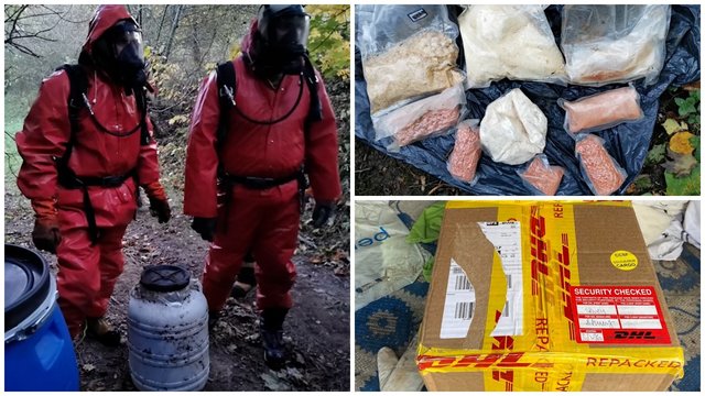 Šeimyninė psichotropinių medžiagų gamyba ir platinimas: dalį siuntė ir į JAV