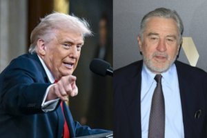 Donaldas Trumpas išvadino jį sukritikavusį Robertą De Niro „nesveiku silpnapročiu“