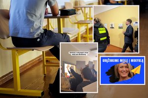 Į konflikto židiniu tapusią Alytaus gimnaziją policiją iškvietė patys vaikai: paaiškėjo, kuo skundėsi