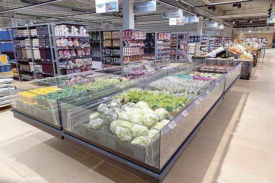 Augino prekių apyvartą, bet ne jų kainas 