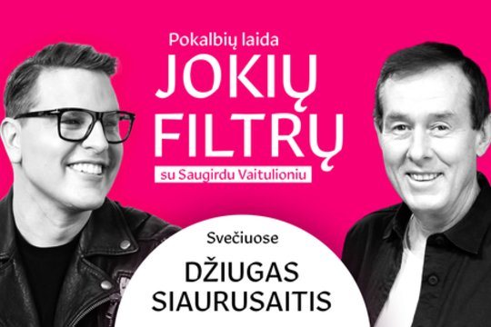 Dž. Siaurusaitis – apie laukinius TV laikus, vaidmenų šleifą ir kivirčus su žmona