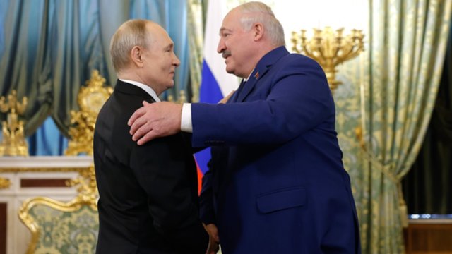 Svarsto, kiek A. Lukašenkos šokimas pagal V. Putino dūdelę apsunkina saugumą: tai reikia kas kartą priminti