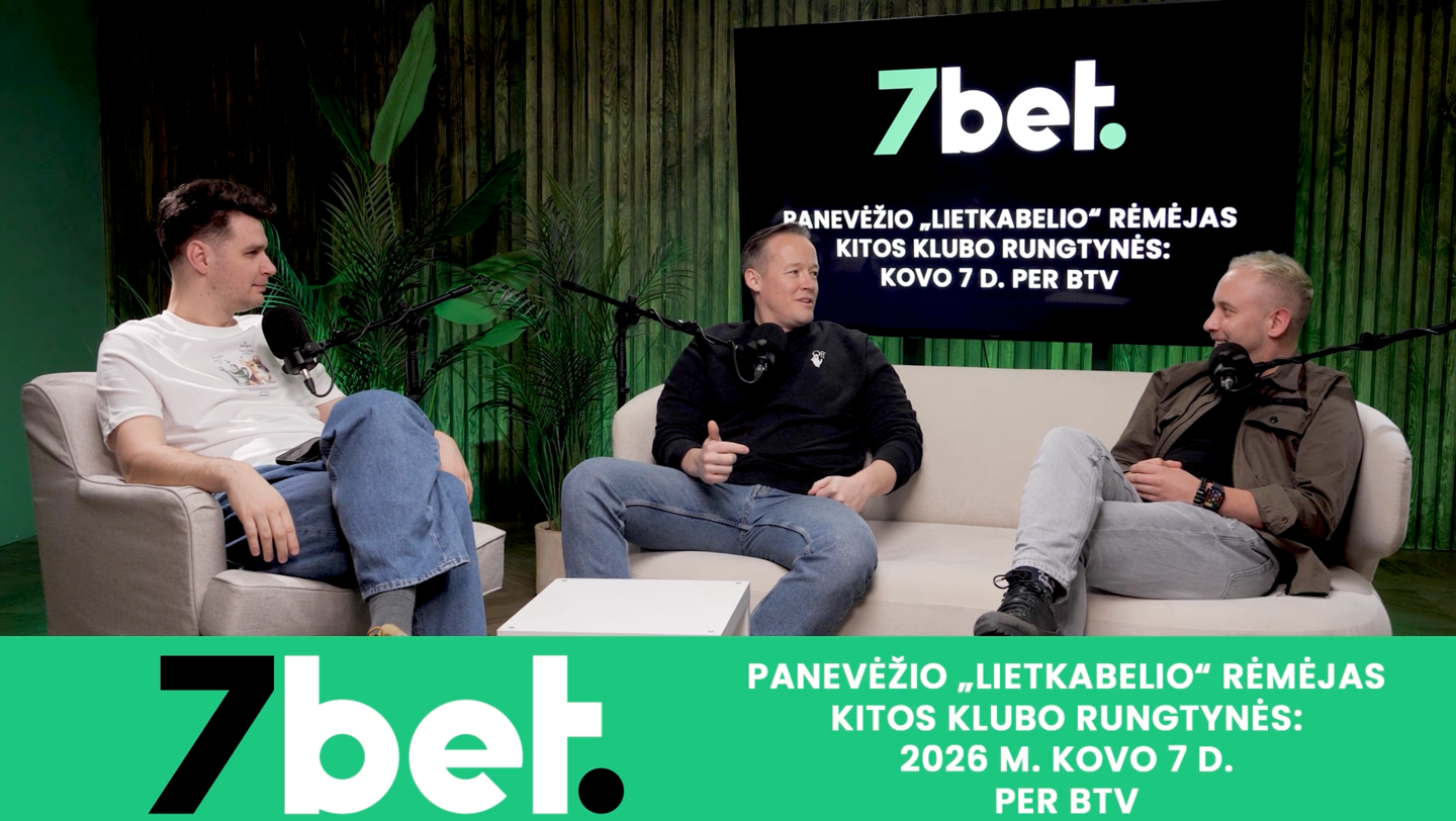 Paulius Vaitiekūnas, Karolis Tiškevičius, Laurynas Suodaitis.