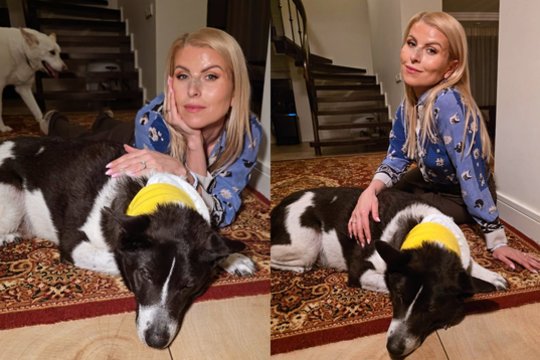 Rūtos Mikelkevičiūtės gyvenime – neramios dienos: teko skubiai operuoti augintinį