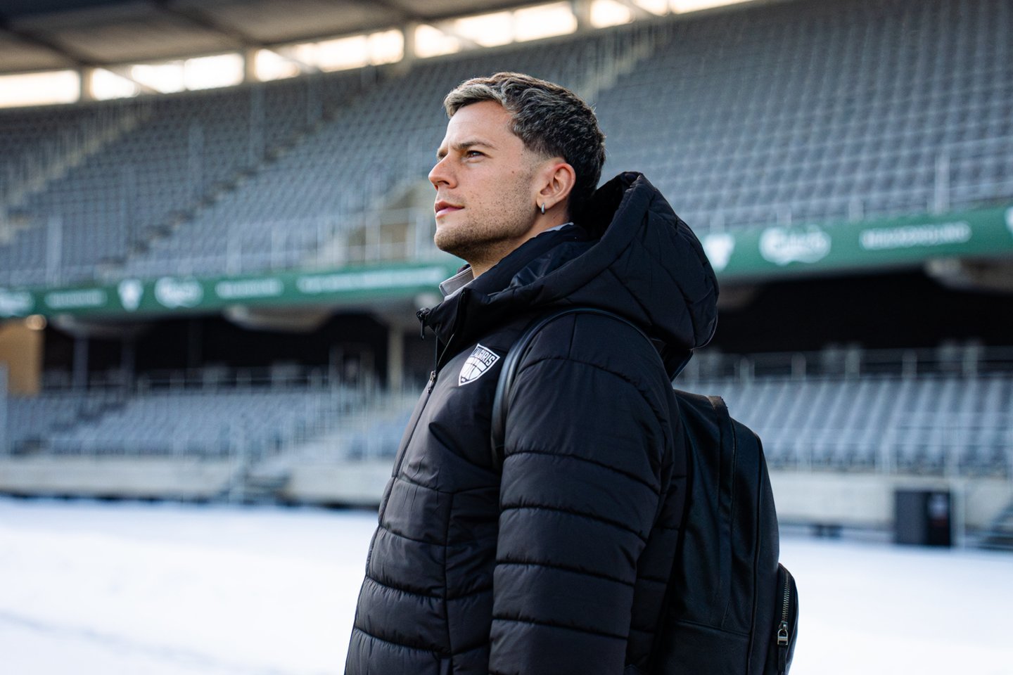 „Kauno Žalgiris“ sulaukė dar vieno papildymo: prisijungė 27-erių argentinietis Franco Baldassarra.<br> zalgiris.lt nuotr.