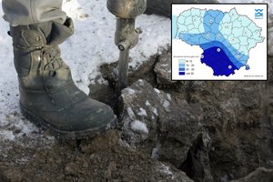 Aktualu nekantraujantiems, kada galės „sukišti rankas į žemę“: štai kur įšalas didžiausias