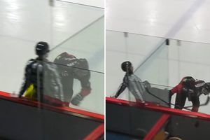 Lietuvos klubų rungtynėse – taranuotas teisėjas: prireikė medikų pagalbos