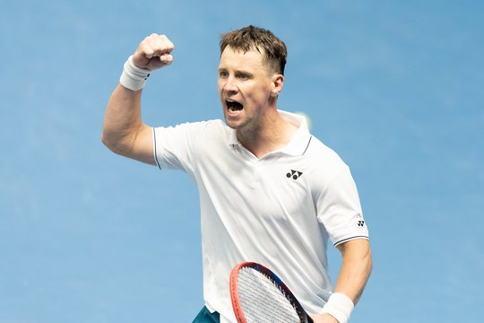 Karjerą baigęs R. Berankis sugrįš į teniso kortą: laukia viena dvikova