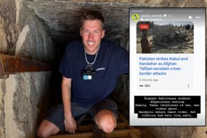 Paulius Samoška tik per plauką išvengė atakos Afganistane