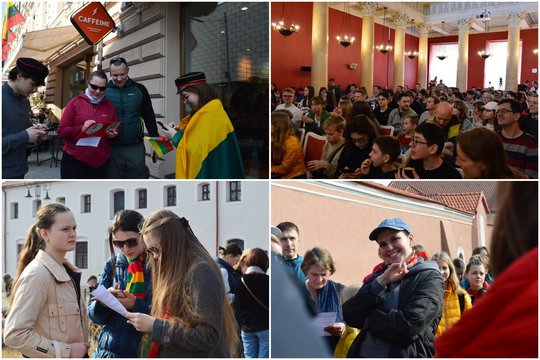 Kovo 11-ąją – orientacinis žaidimas „Paskui Nepriklausomybę“