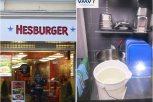 VMVT sustabdė greitojo maisto restorano veiklą