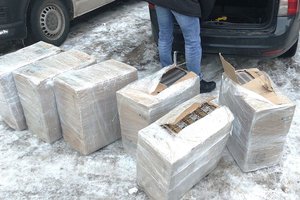 Vilnietį su kontrabanda VSAT pareigūnai po trijų mėnesių Kauno rajone sučiupo ir vėl