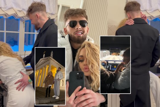 D. Dirkstys paviešino karštas akimirkas iš viešnagės pas O. Pikul: pasipylė gerbėjų reakcijos