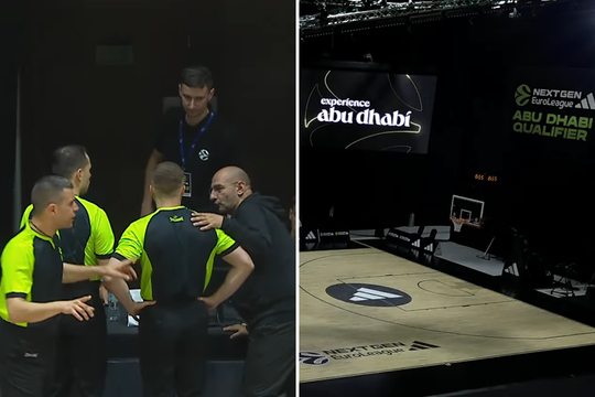 Neregėtas atvejis: rungtynių metu atšauktas visas Eurolygos jaunimo turnyras