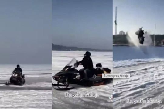 Nidos uoste įvyko tragedija – žuvo sniego motociklu važiavęs vyras