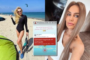 Balyje gyvenanti Kristina Meseguer susidūrė su stichine nelaime: „Trečią kartą patiriu tą jausmą“