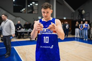 Prieš žūtbūtinę dvikovą su Lietuva – du pokyčiai Islandijos rinktinėje