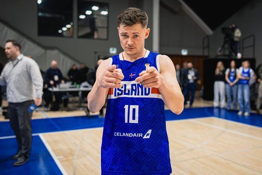 Prieš žūtbūtinę dvikovą su Lietuva – du pokyčiai Islandijos rinktinėje