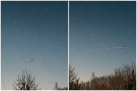 Lietuvos padangėje – paslaptingas degantis objektas