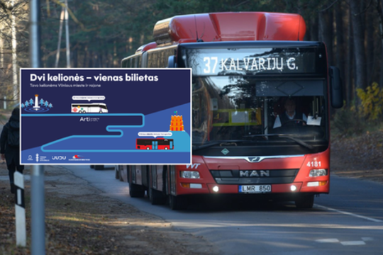 Vilniaus rajono gyventojams sostinę pasiekti bus paprasčiau: štai, kokie pokyčiai laukia