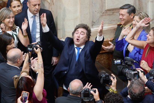 Argentinos prezidentas J. Milei nori paversti strateginį aljansą su JAV valstybės politika