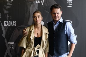 Richardas Jonaitis su žmona sulaukė šeimos pagausėjimo