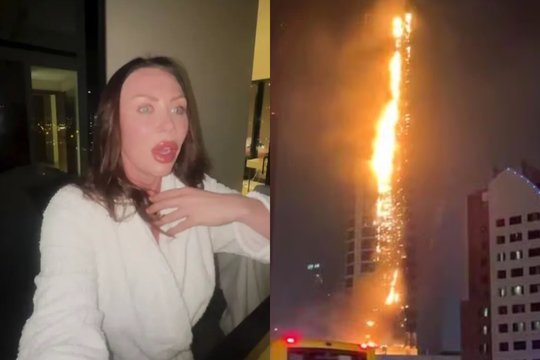 Po raketų smūgio Dubajuje – šokiruojantis turtingos influencerės komentaras