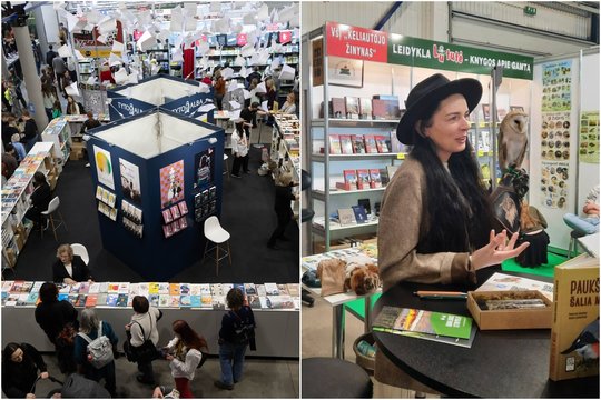 Vaizdas knygų mugėje papiktino K. Kukliauskaitę: atsakymą turi ir pati autorė