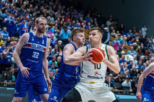 Lietuvos rinktinės kerštas už dūrį atrankoje: islandams išrašytas riebus antausis