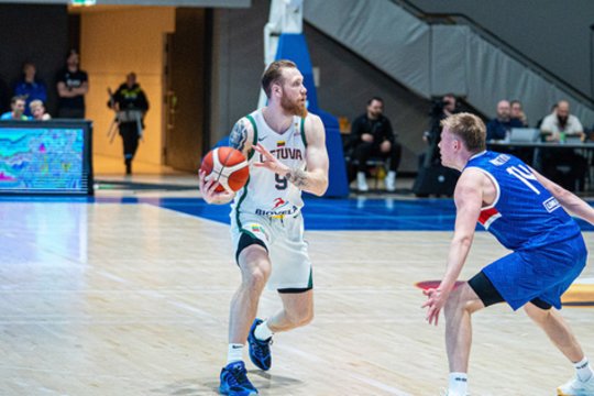 Lietuvos rinktinės kerštas už dūrį atrankoje: islandams išrašytas riebus antausis