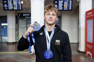 Kylanti Lietuvos plaukimo žvaigždė T. Juška: „Jaunimo pirmenybėse matau daugiau laisvumo“