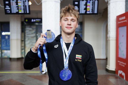 Kylanti Lietuvos plaukimo žvaigždė T. Juška: „Jaunimo pirmenybėse matau daugiau laisvumo“