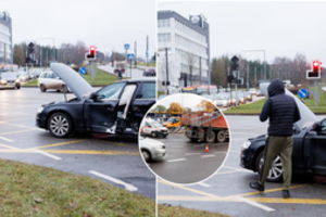 Ekspertai demaskavo: štai, kaip keliuose veikia sukčiai, tyčia sukeliantys avarijas