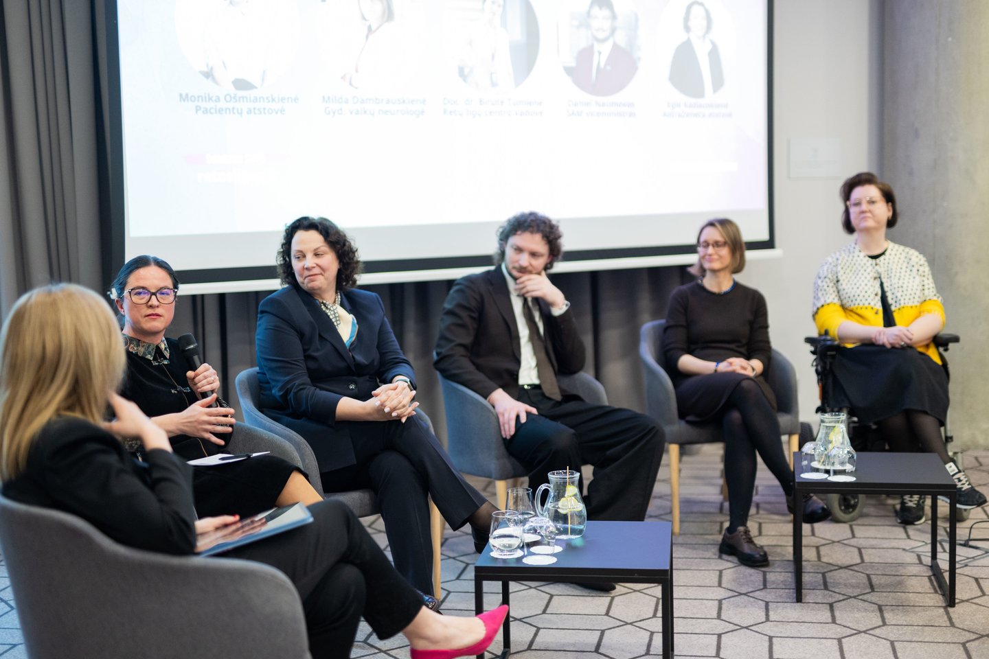 Diskusijos akimirka<br>Pranešimo spaudai nuotr.