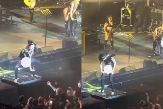 Žinomo atlikėjo koncerto metu – neįtikėtinas poelgis: į publiką metė „panaudotą“ tamponą