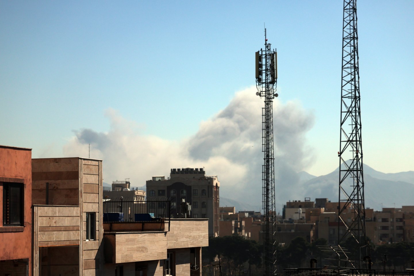 Irano ir Izraelio bei JAV karas.<br>EPA/ELTA nuotr.