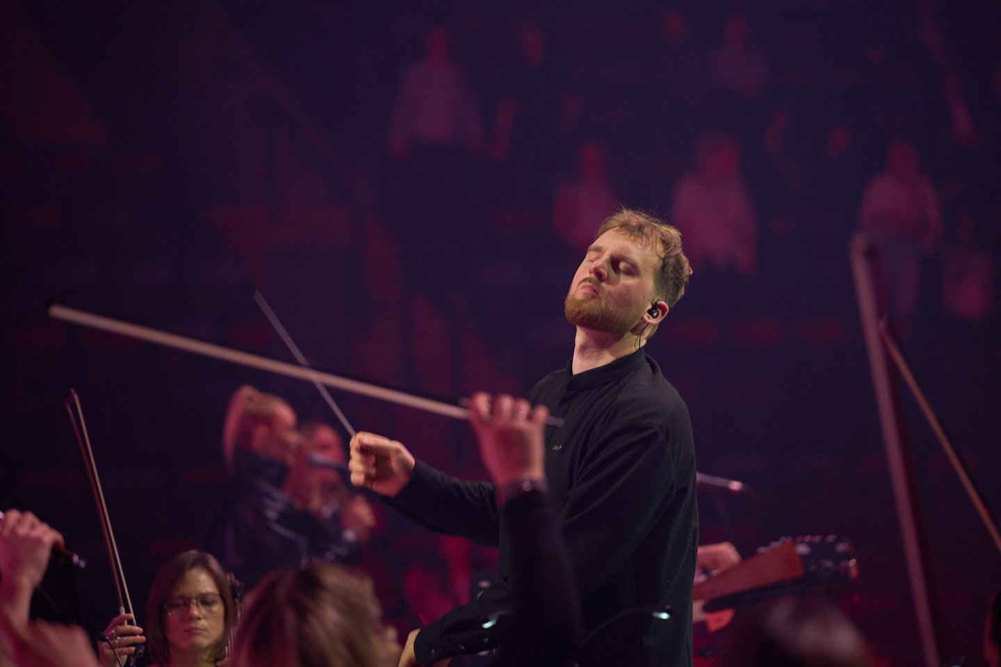  Plungės kultūros centro simfoninis orkestras įžengė į didžiąsias šalies arenas kartu su Jazzu. <br> D.Štaro nuotr.