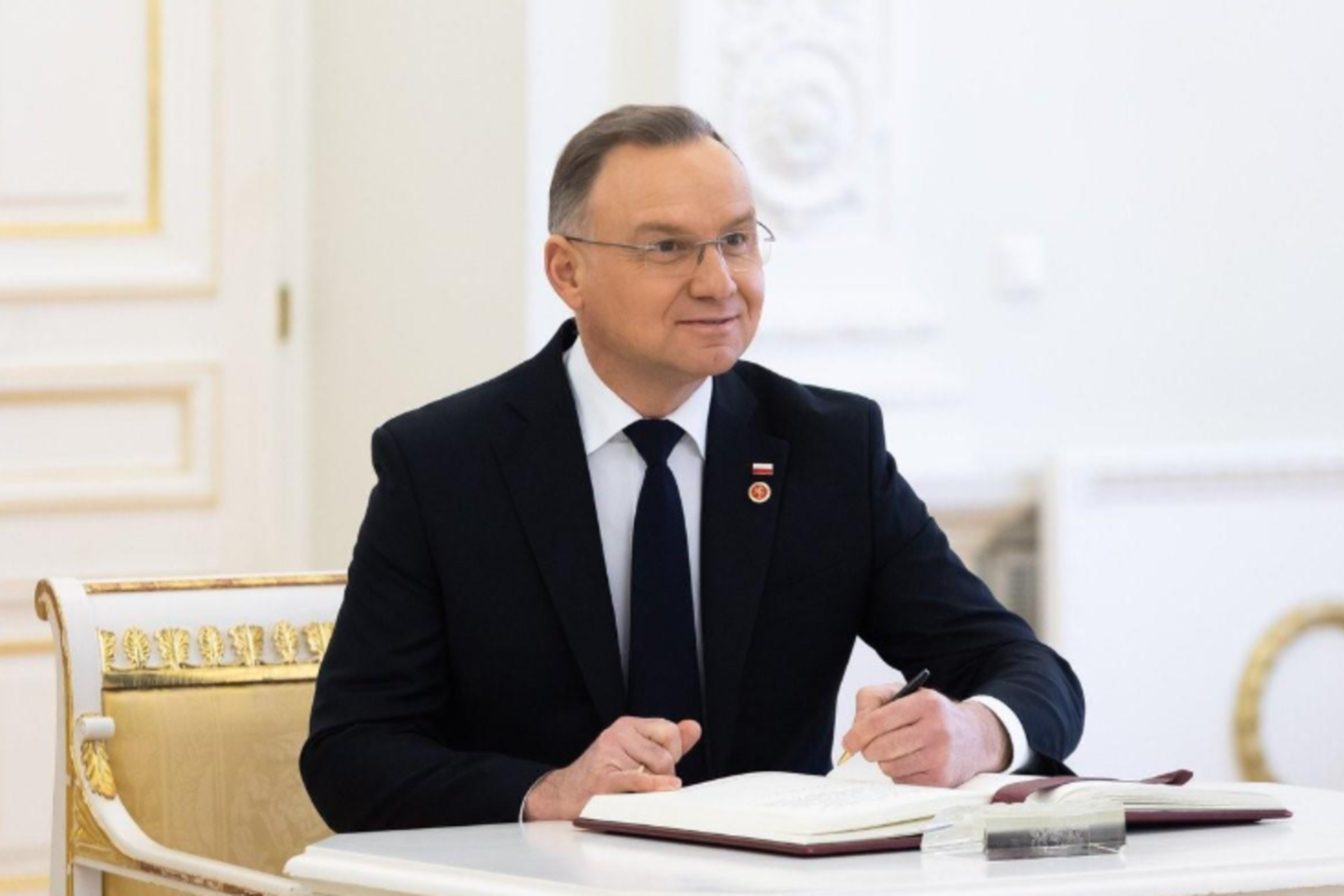 Buvęs Lenkijos Respublikos prezidentas Andrzejus Duda. <br>D. Labučio (ELTA) nuotr.