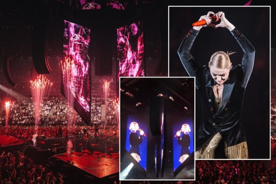 Įspūdingame Natalijos Bunkės koncerte – jautrūs žodžiai vyrui: plinta vaizdo įrašas