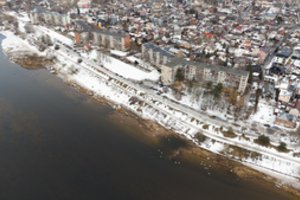 Nemuno krantinė Žemuosiuose Šančiuose pasitinka pokyčius: pradedami paruošiamieji darbai