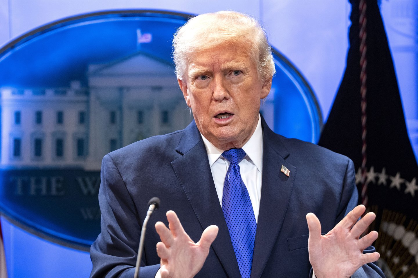 Donaldas Trumpas.<br>EPA/ELTA nuotr.