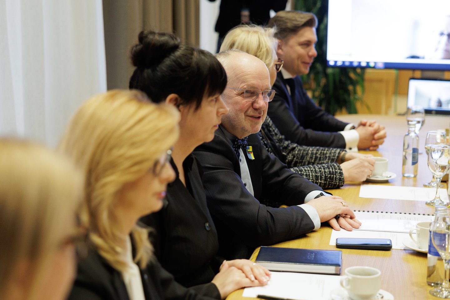 Koalicinės tarybos posėdis.<br>V. Skaraičio nuotr.