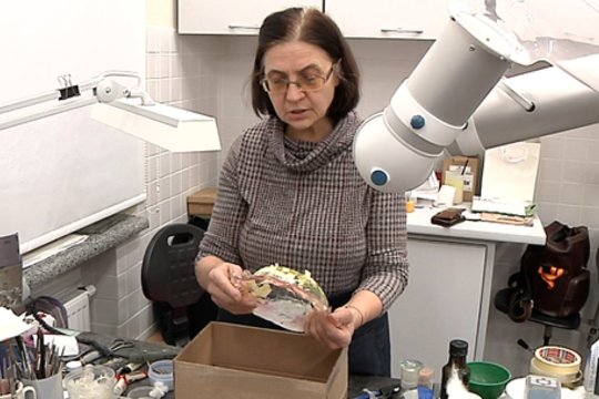Restauratoriams eksponatus surinkti tenka iš mažų duženų: kartais prireikia ir kitų sričių specialistų